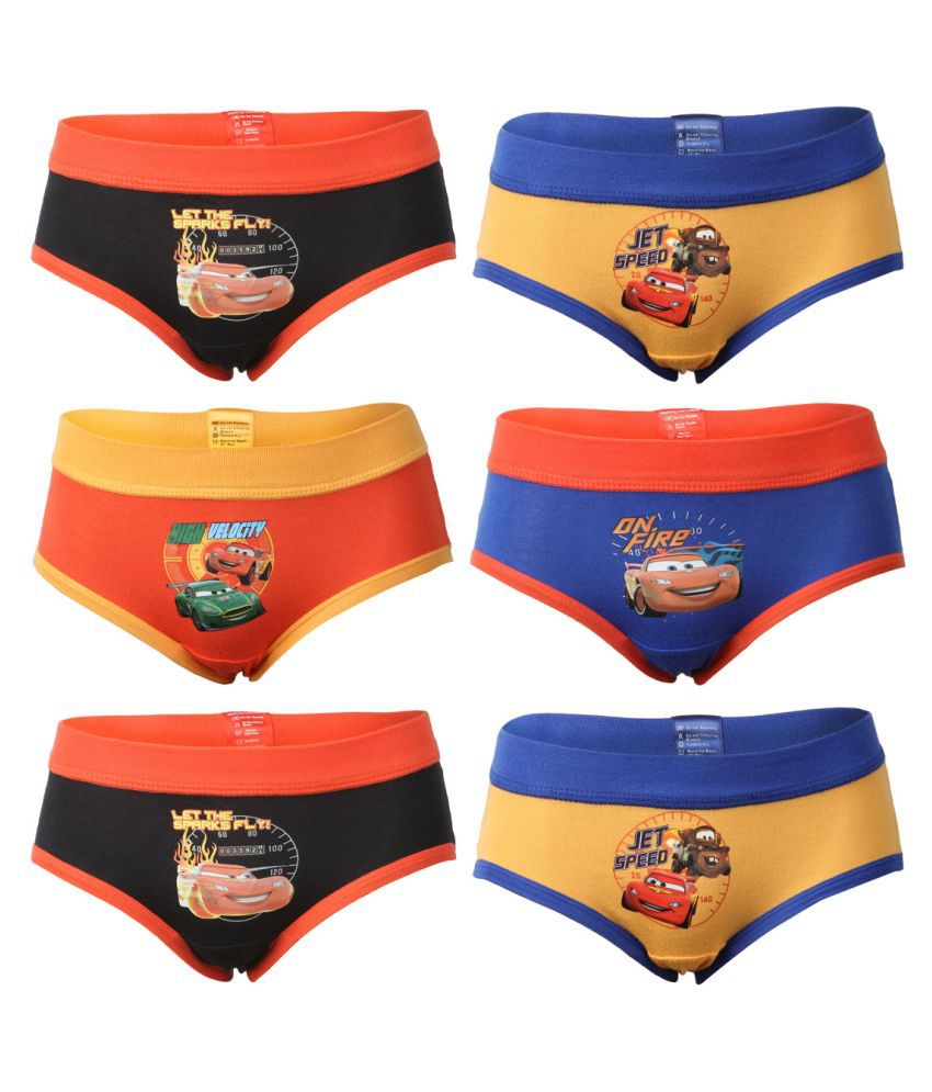     			Bodycare Mickey Printed Brief For Boys Pack of 6