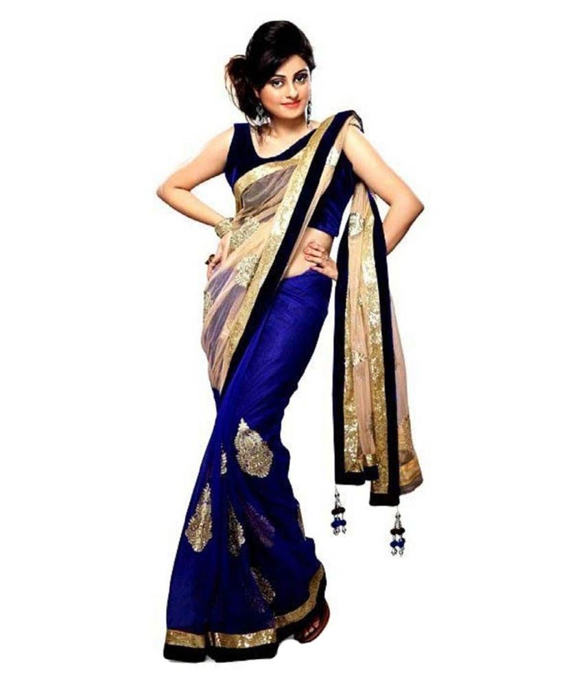 net saree frock