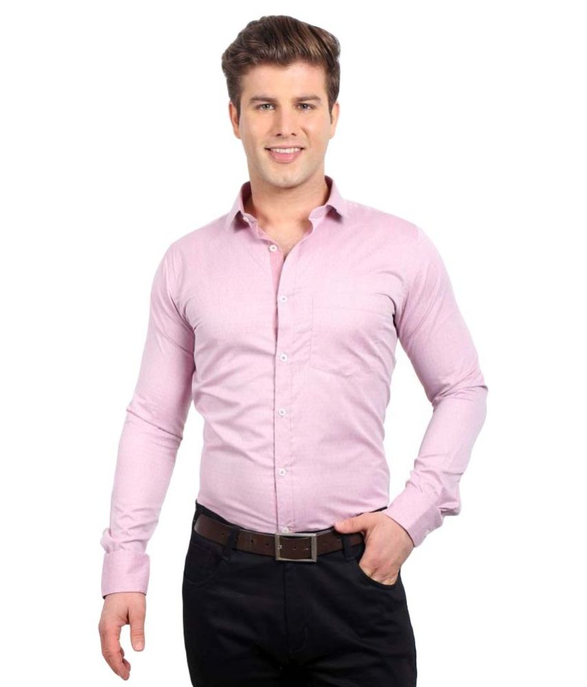 mens pink formal shirts uk