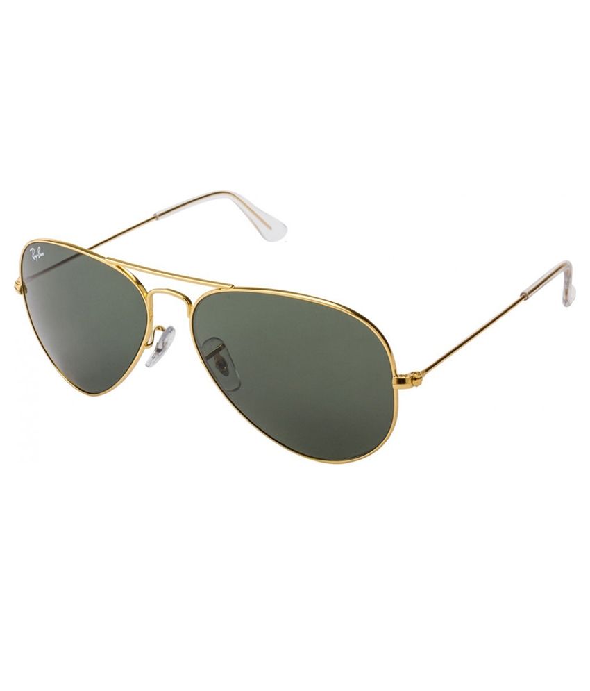 Ray-Ban Green Pilot Sunglasses (RB3025 