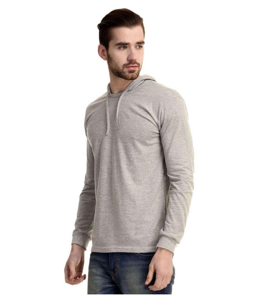 Mimoda Grey Hooded Sweatshirt - Buy Mimoda Grey Hooded Sweatshirt ...
