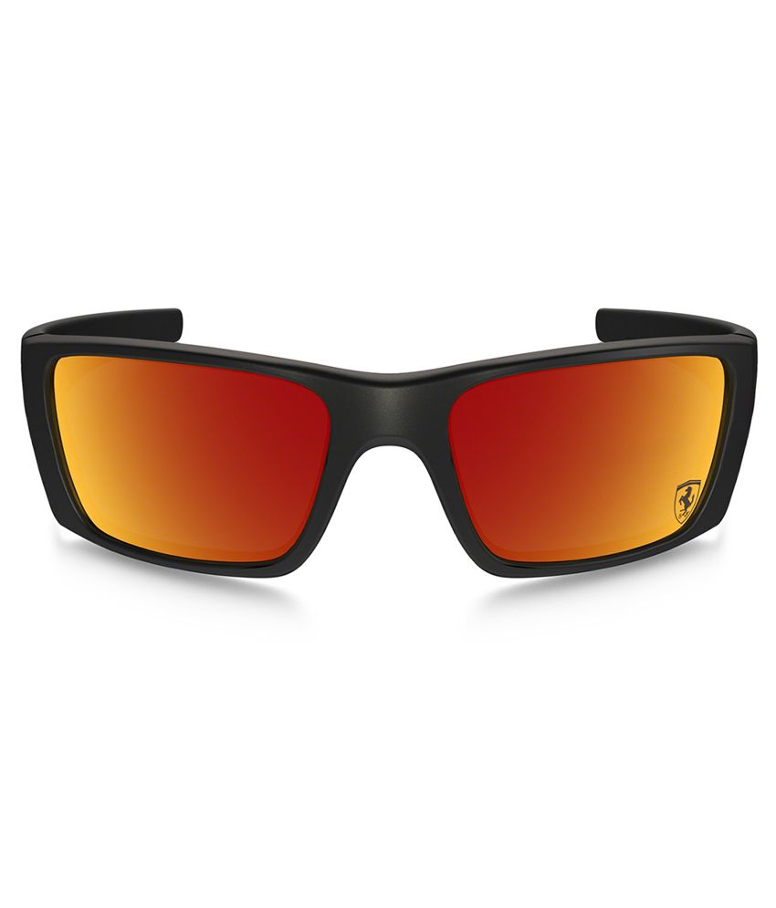 Oakley Red Wrap Around Sunglasses ( Oakley-OO-9096-A8 ) - Buy Oakley ...