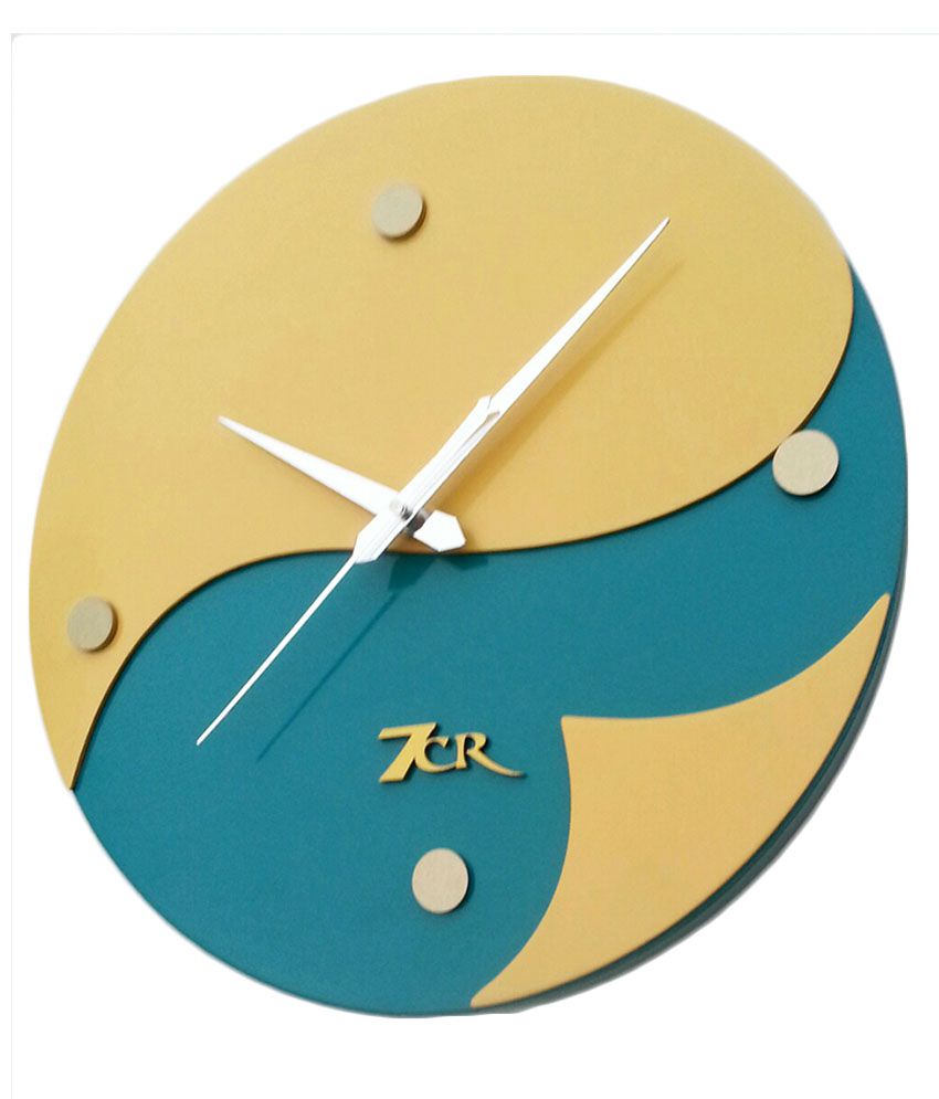 7CR Wooden Wall Clock