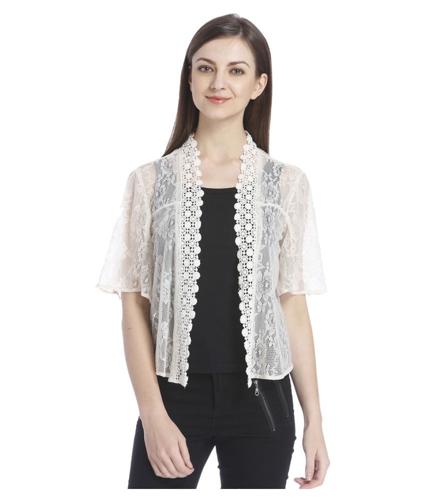 Buy ONLY White Net Shrugs Online at Best Prices in India - Snapdeal