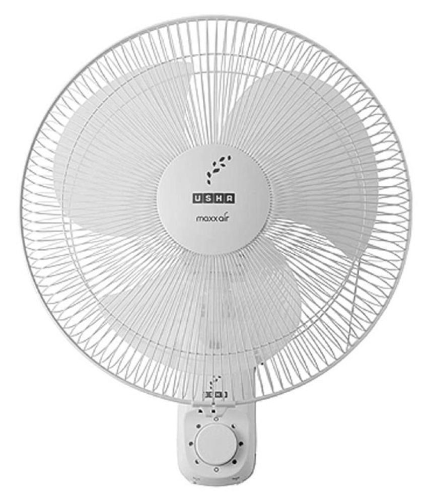 Usha 300 mm Maxx Air Dew Wall Fan White Price in India - Buy Usha 300 ...