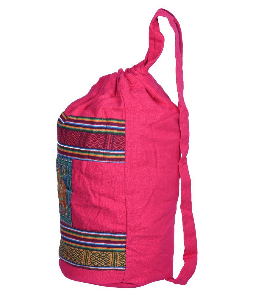 magnus-pink-cotton-backpack-buy-magnus-pink-cotton-backpack-online-at