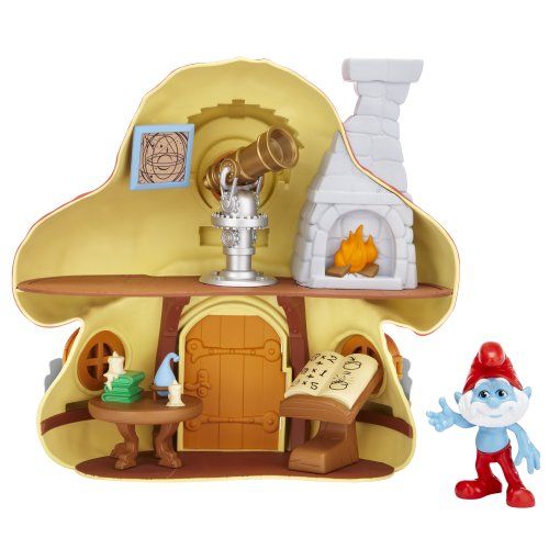 smurfs the lost village mushroom house