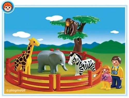 playmobil 123 zoo set