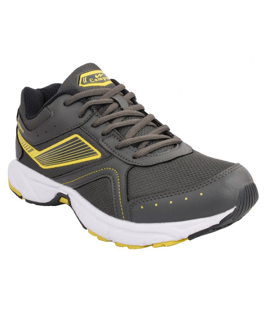 Campus SOCCER Gray Running Shoes - Buy 