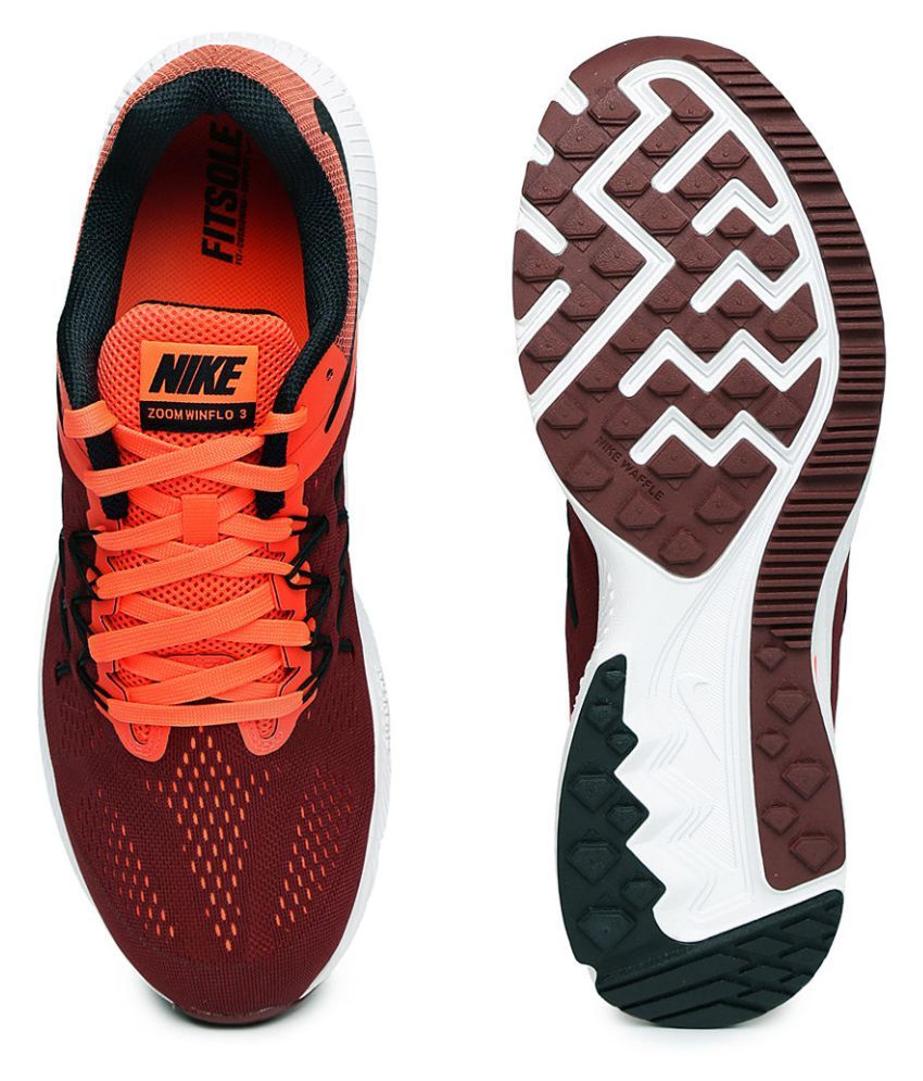 nike maroon shoes