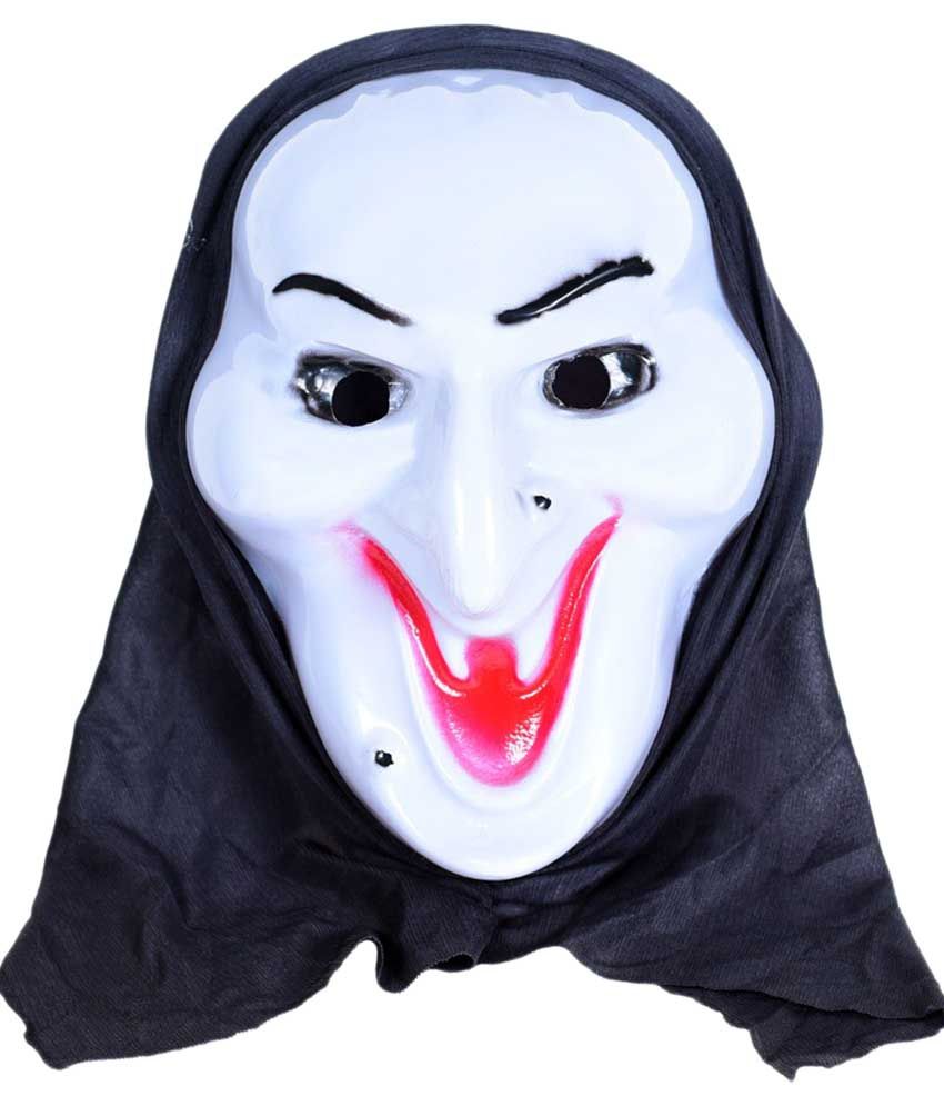 PTCMART White Plastic Mask - Buy PTCMART White Plastic Mask Online at ...