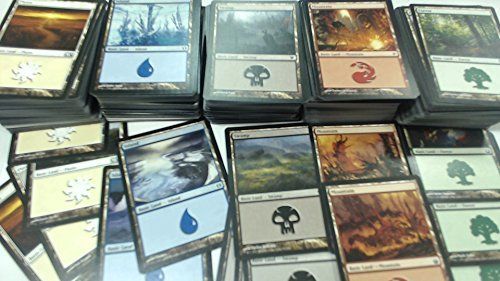 The Gathering Basic Lands 100 of Each Land Type Plains Islands, 500 Magic