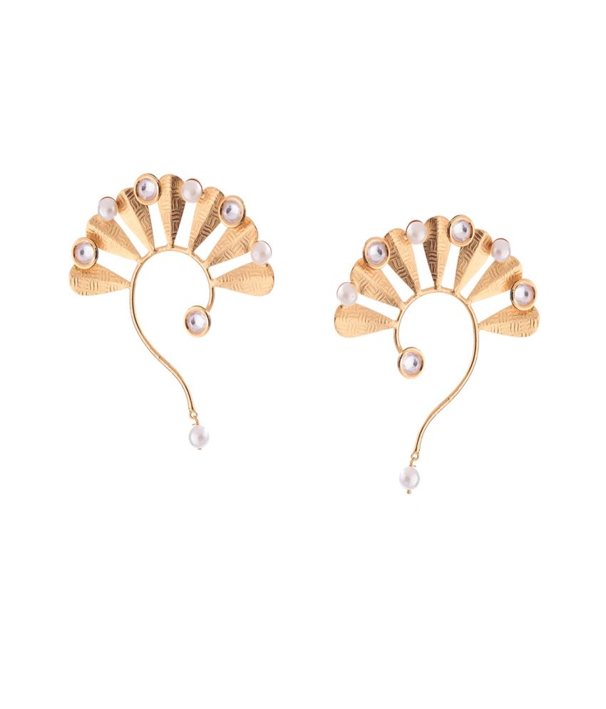 Trinketbag Golden Ear Cuffs Buy Trinketbag Golden Ear Cuffs Online at