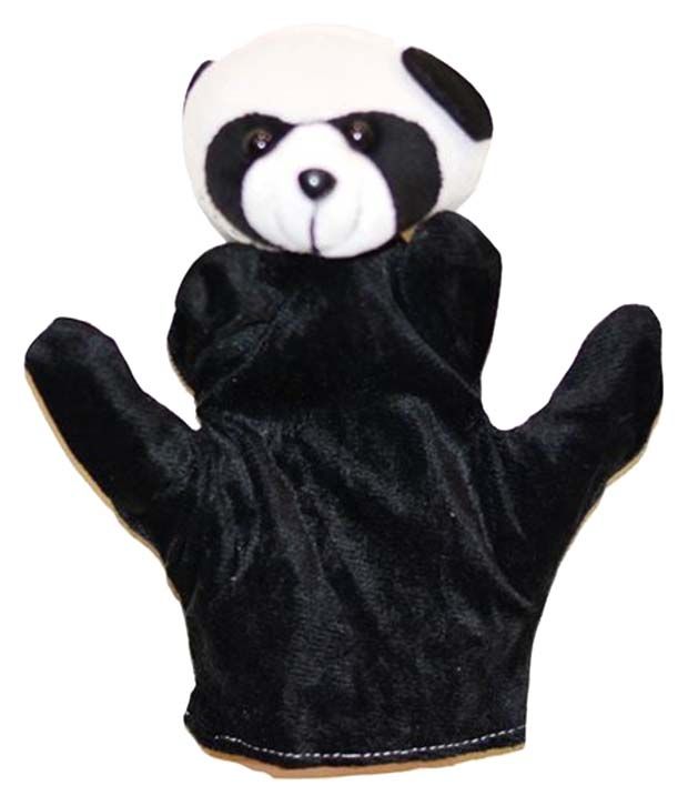 black panda soft toy