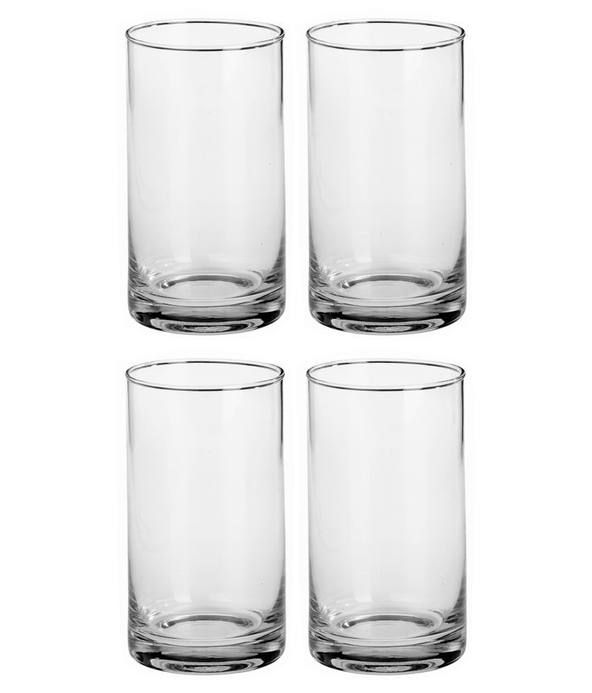     			Somil Water/Juice  Glasses Set,  280 ML - (Pack Of 4)