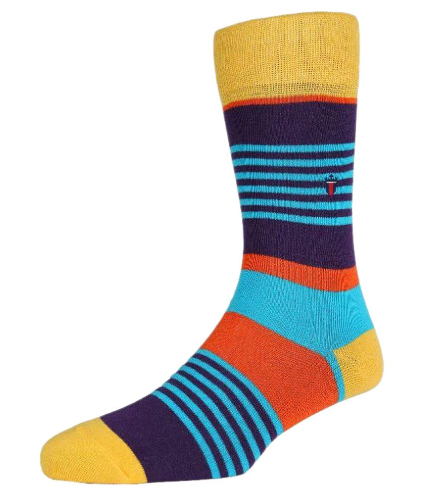 Louis Philippe Multi Casual Full Length Socks: Buy Online at Low Price ...