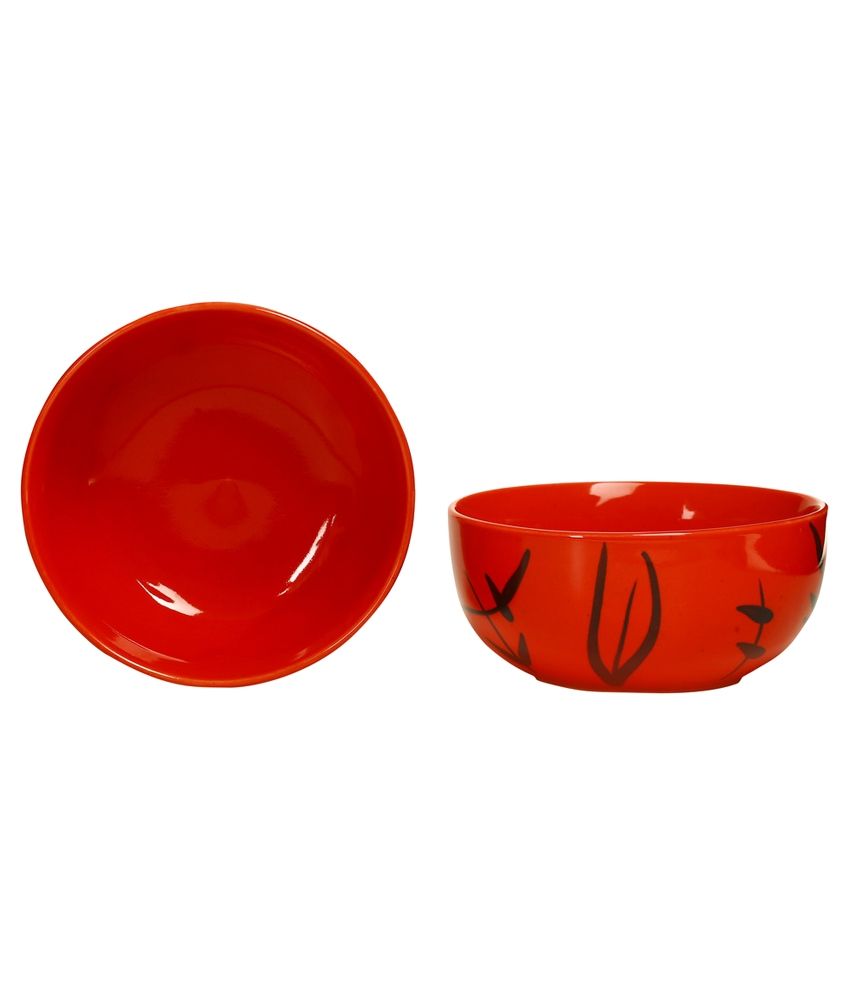 Caffeine Katori Soup Bowl Set of 4 Ceramic Dinner Set of 4 Pieces Buy Online at Best Price in