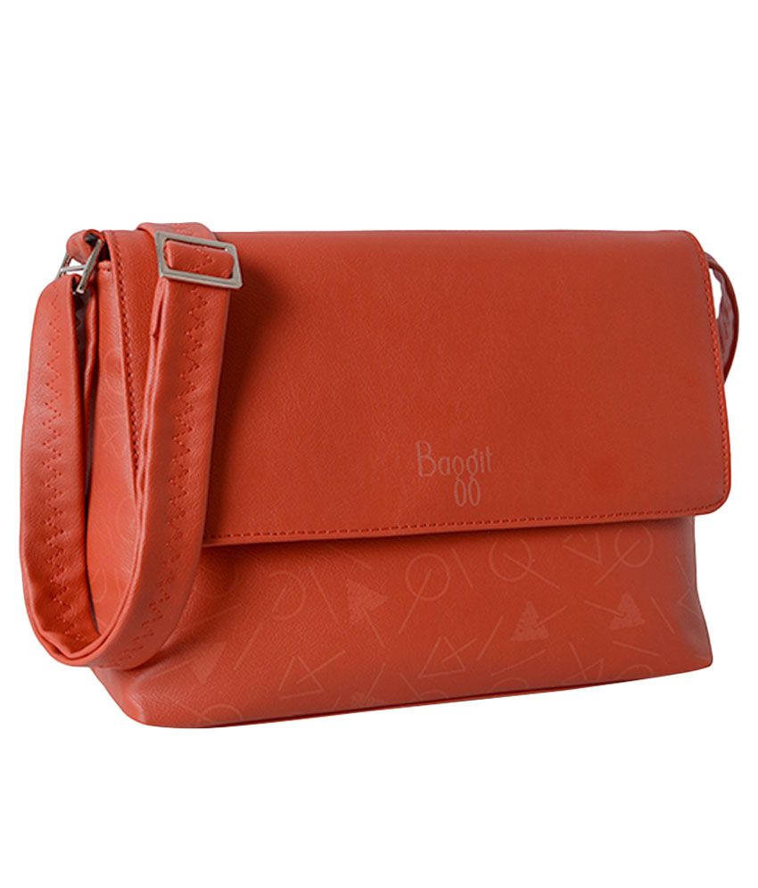 baggit orange bag