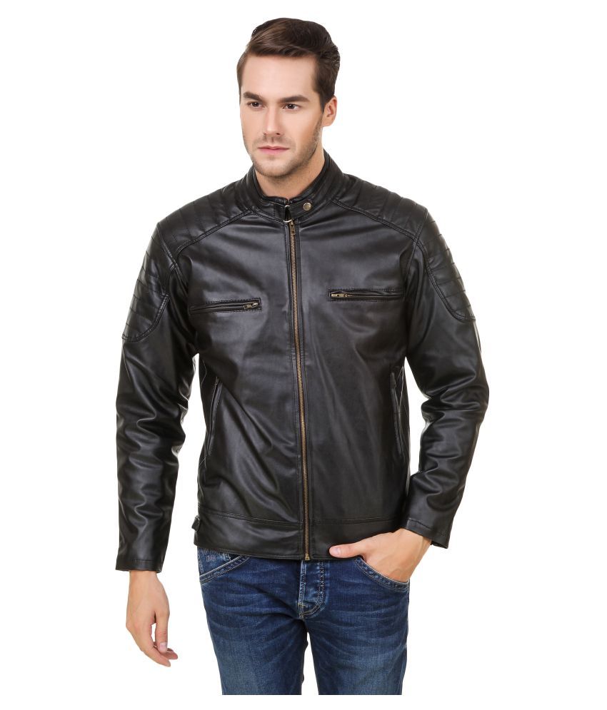 Gatasmay Black Leather Jacket Gatasmay Black Leather Jacket