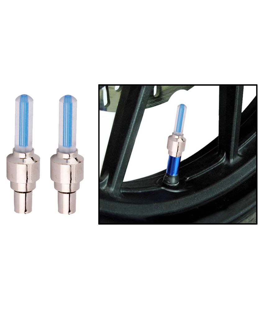 Swathi Auto Agencies Bike Tyre LED Light with Motion Sensor Blue Set of