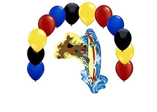 Scooby Doo Mylar Latex Balloon Bouquet 