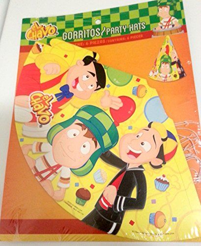 El Chavo Del Ocho Party Hats Favors Birthday Quico Decoration
