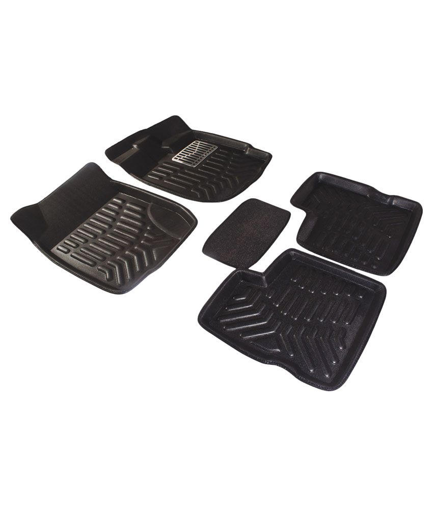 Auto Hub 3D Mats for Hyundai Creta Black Buy Auto Hub 3D Mats for