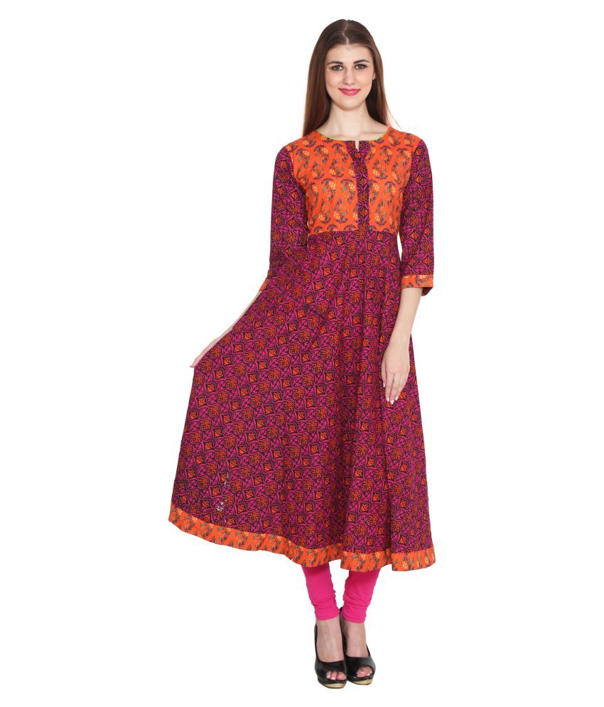 cotton anarkali kurtas buy cotton anarkali kurtas online in india
