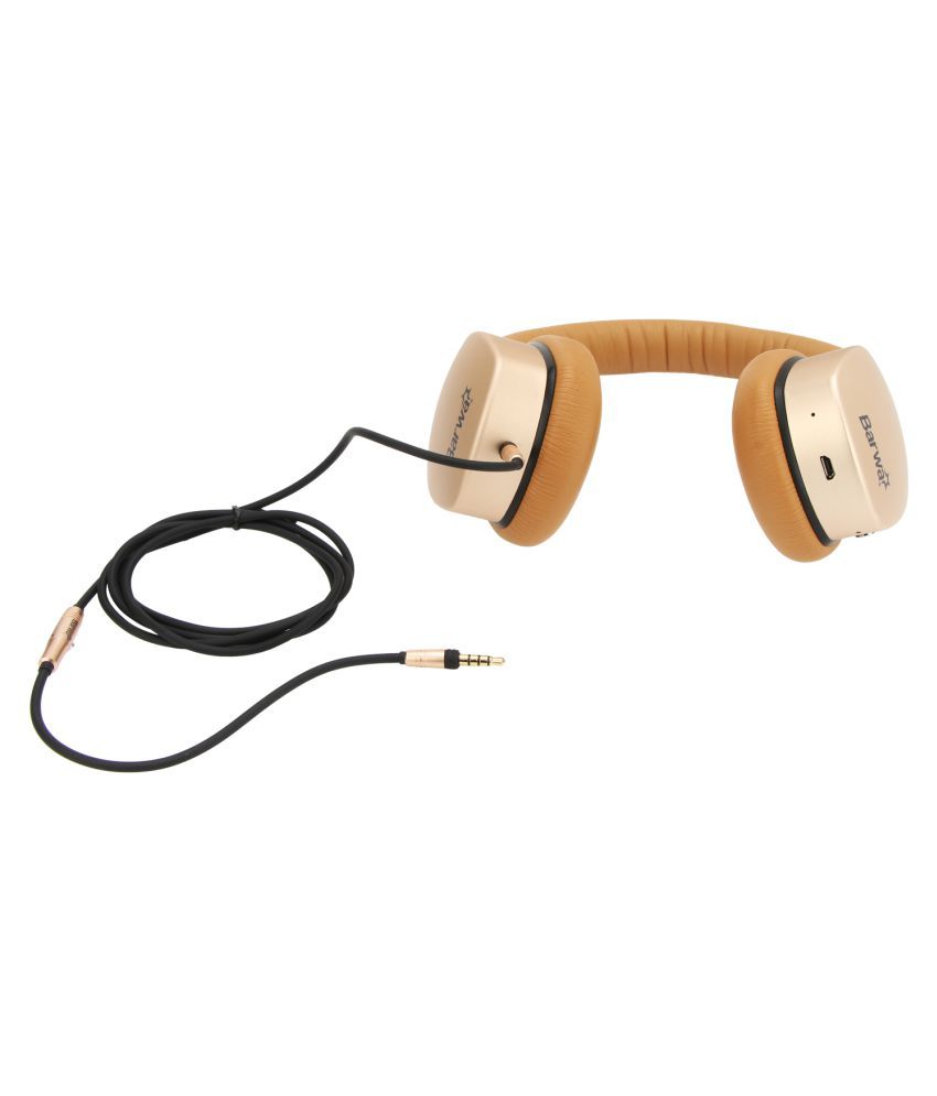 BARWA Wireless With Mic Headphones 