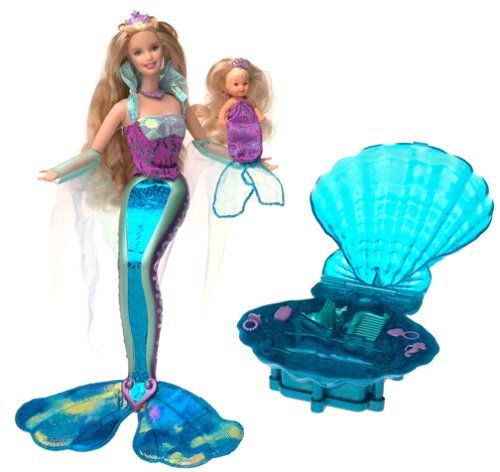 Mattel Magical Mermaid Barbie And Krissy Doll Buy Mattel Magical Mermaid Barbie And Krissy Doll 6110