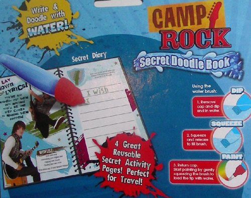 Camp Rock Secret Doodle Book Buy Camp Rock Secret Doodle Book Online