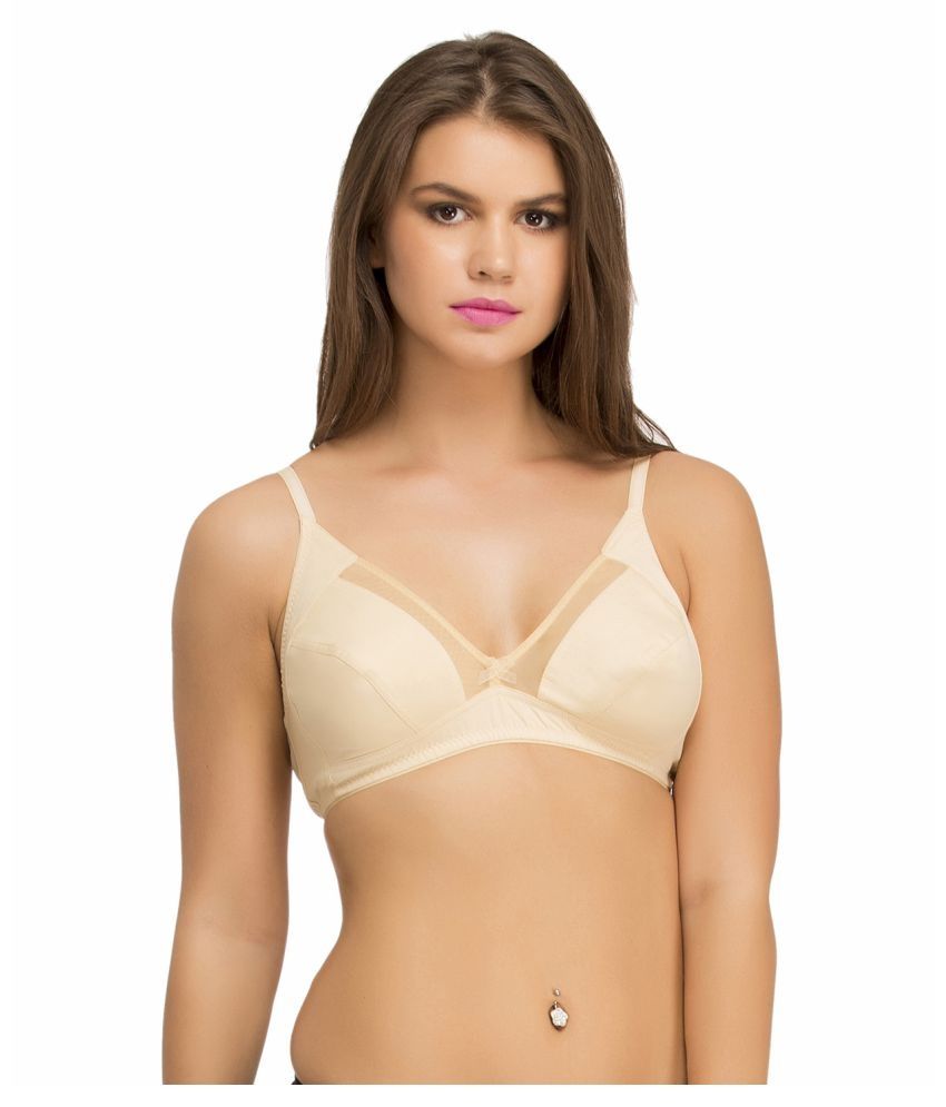     			Clovia Cotton Non Padded Women's Everyday Bra ( Beige )