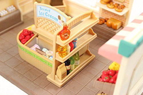 calico critters supermarket and koala family set