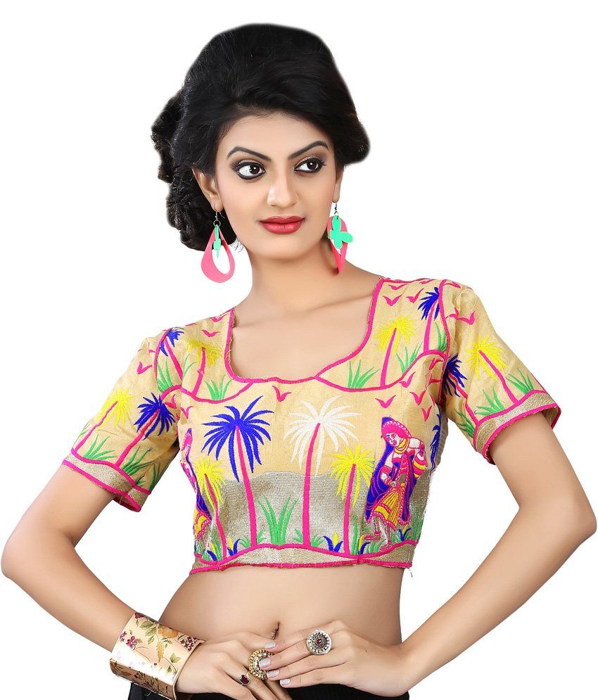 Parisha Multi Silk Blouses Buy Parisha Multi Silk Blouses Online at Low Price