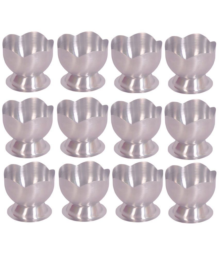     			Dynore Stainless Steel Ice Cream Cup Set Of 12