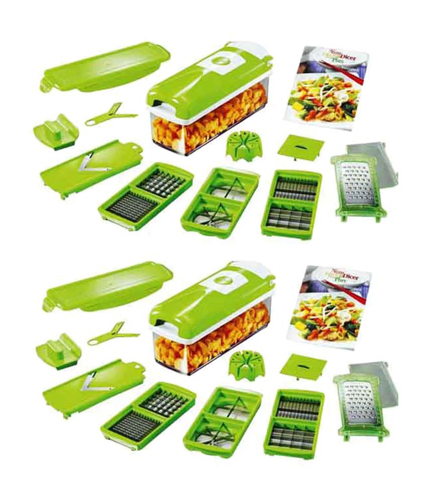 Eliz Homecare Combo of Genius Multifunctional Dicer Plus Chops