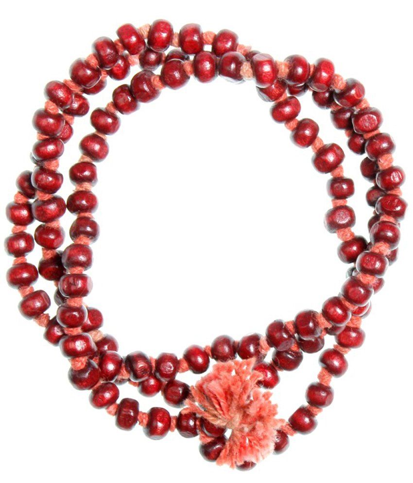     			Jaipur Gems Red Wooden Chandan Mala