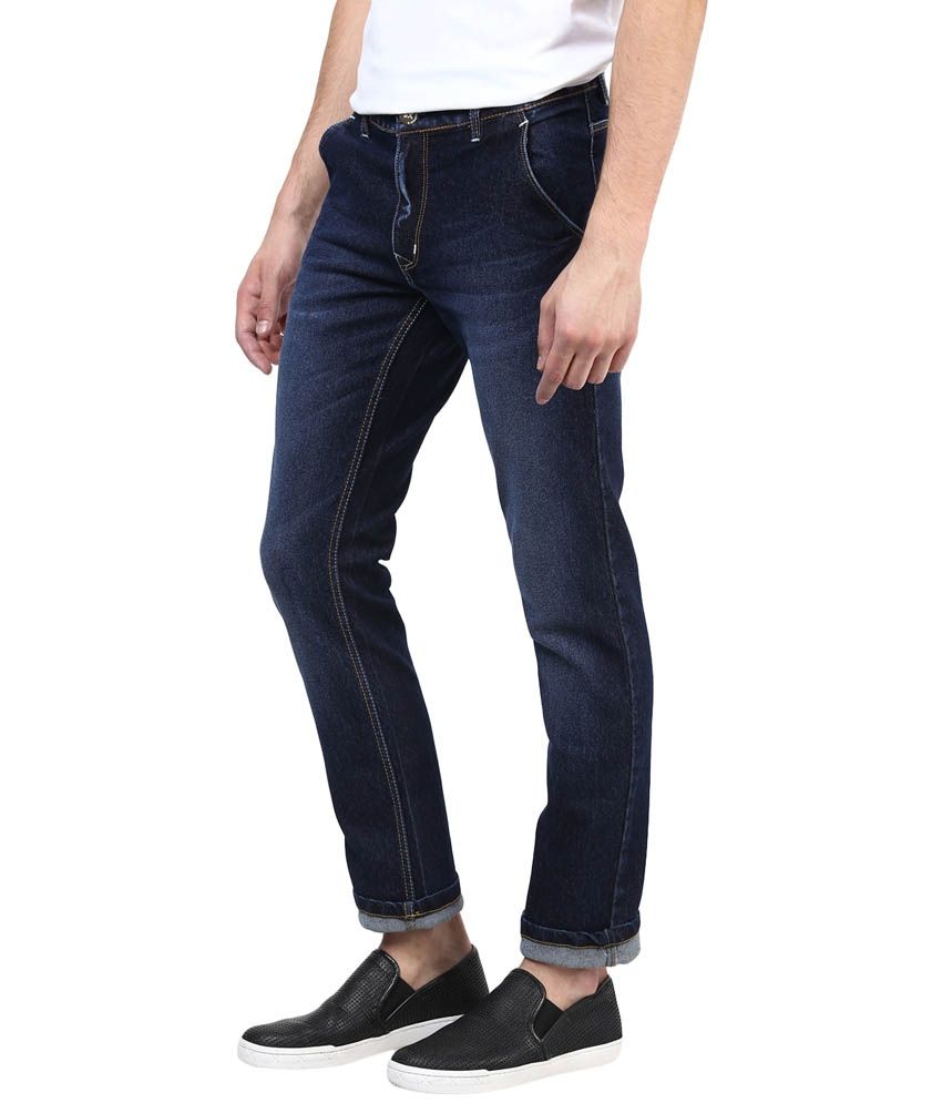 3 Concept Blue Slim Fit Jeans Combo Of 2 Buy 3 Concept Blue Slim