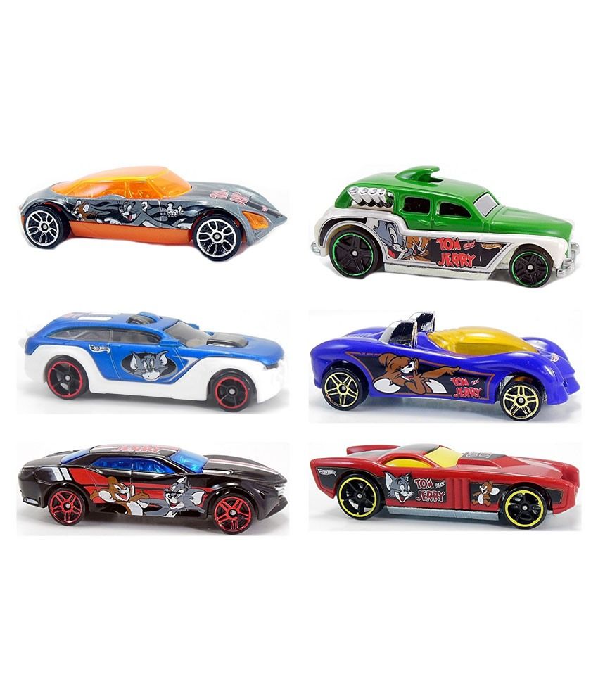 Hot Wheels Multicolour Car - Set Of 6 - Buy Hot Wheels Multicolour Car 