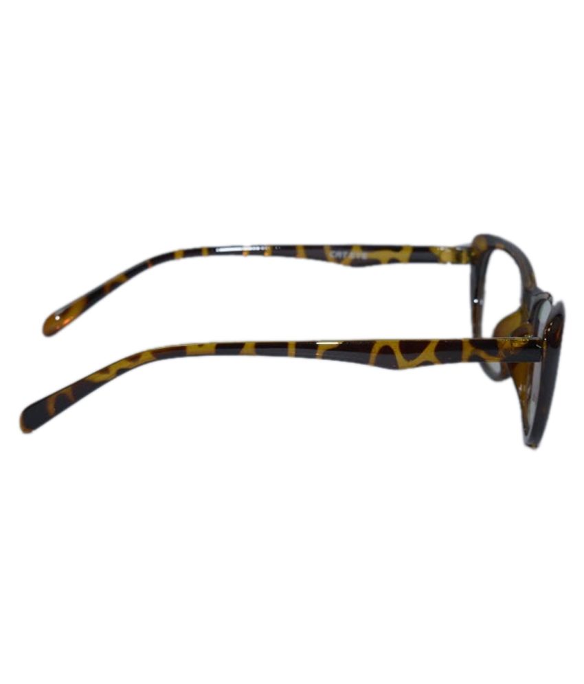 Peter Jones Tiger Print Cateye Optical Frame Buy Peter Jones Tiger