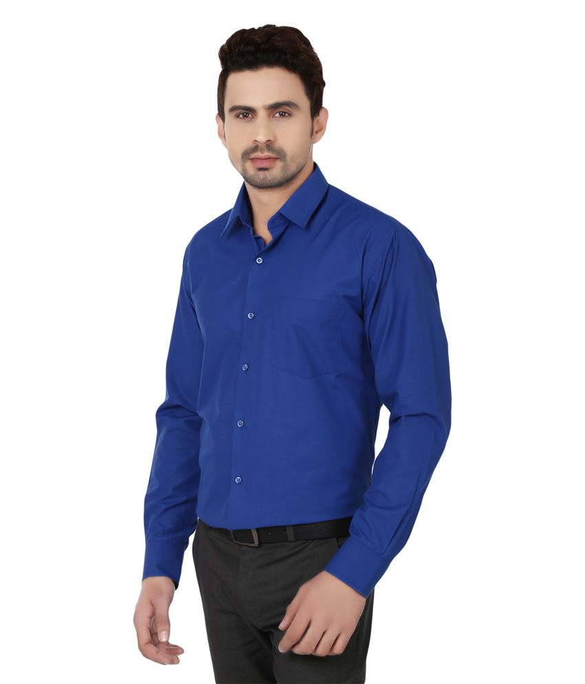 Stori Blue Casual Shirt - Buy Stori Blue Casual Shirt Online at Best ...