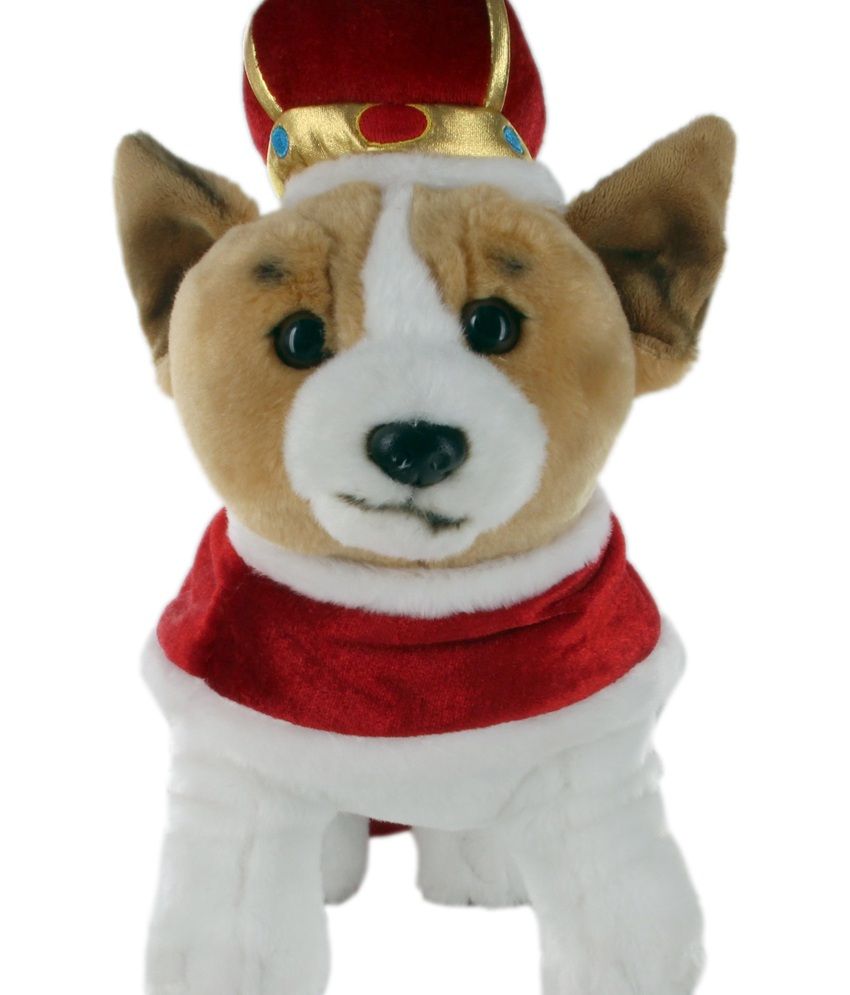 stuffed corgi toy