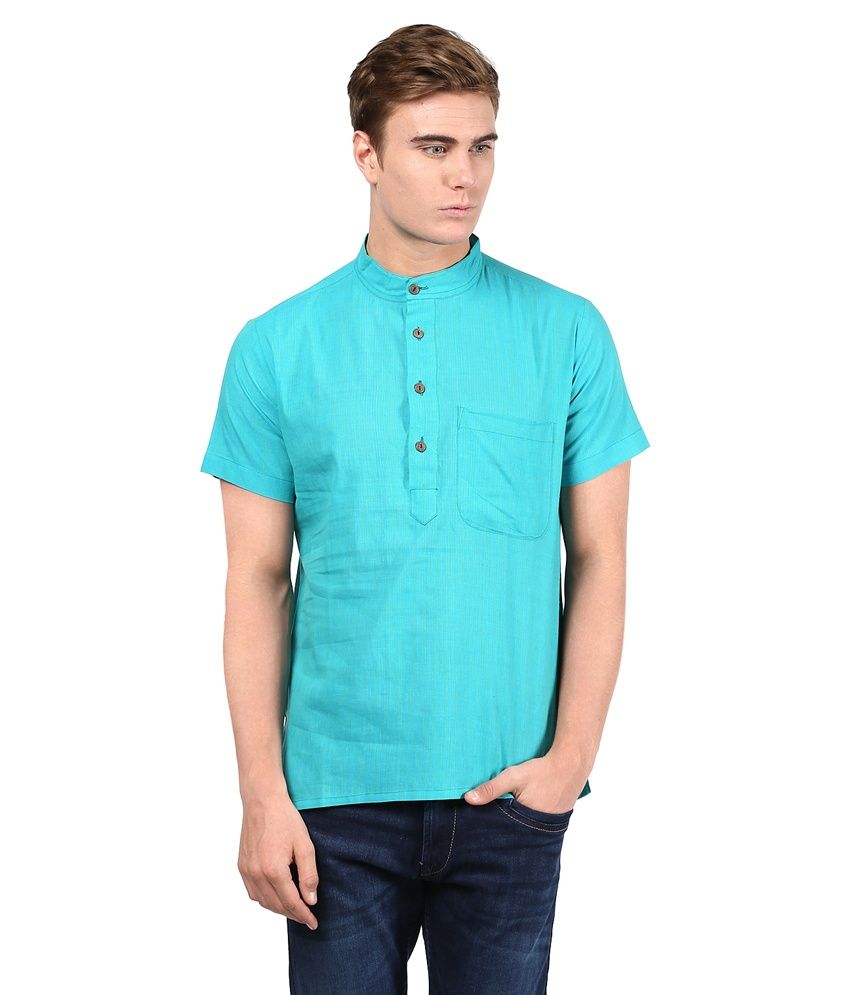 cotton shirt half sleeves