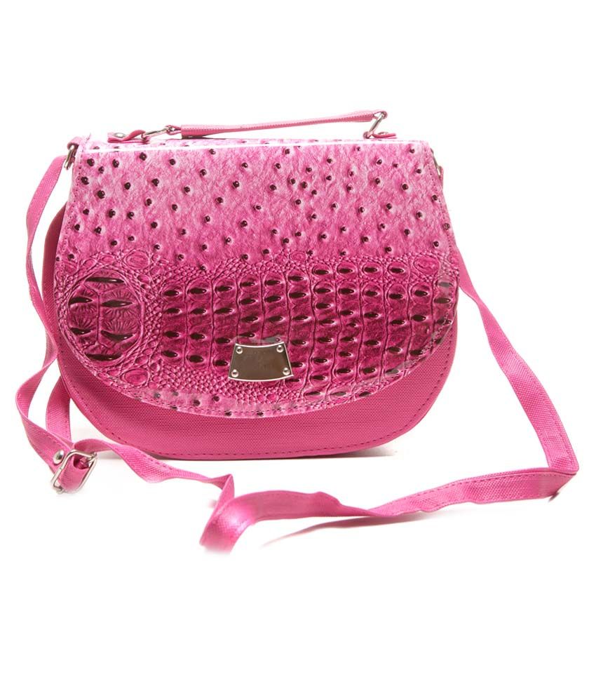 sling bag pink