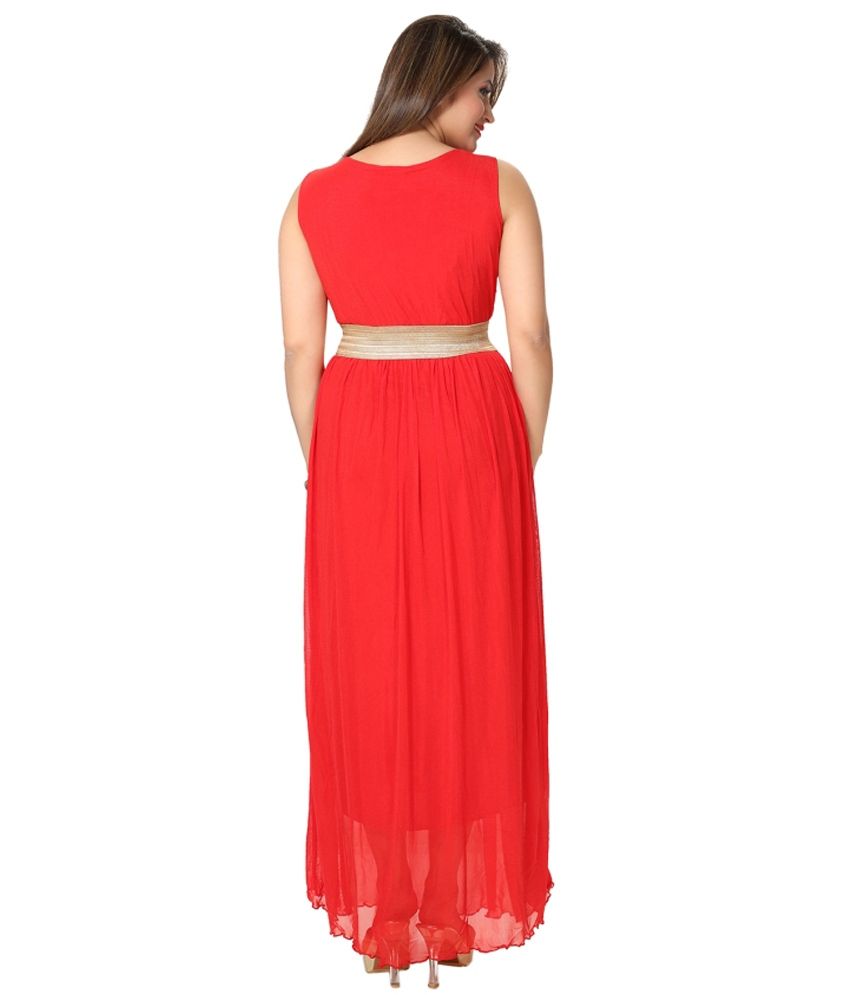 net maxi frock