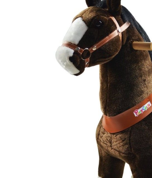 Pony Cycle Brown Horse Ride On Set Of 2