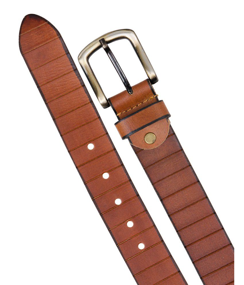 Hornbull Tan Casual Belt For Men: Buy Online at Low Price in India - Snapdeal
