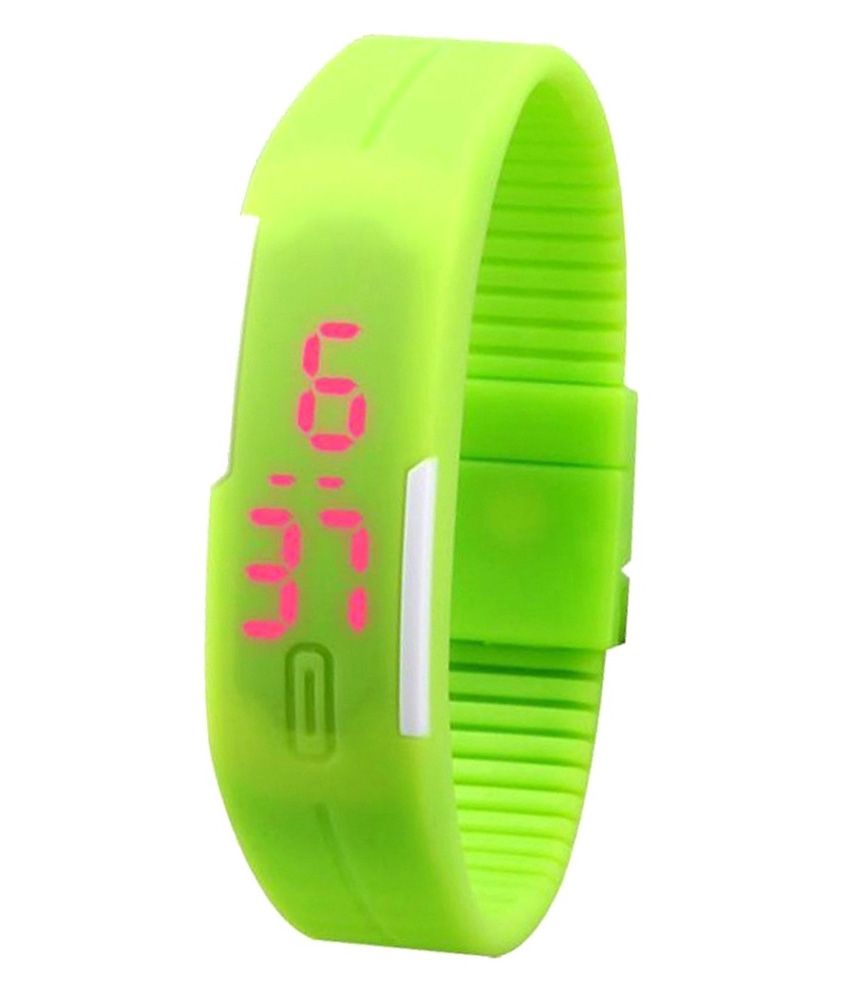 pappi boss led band watch
