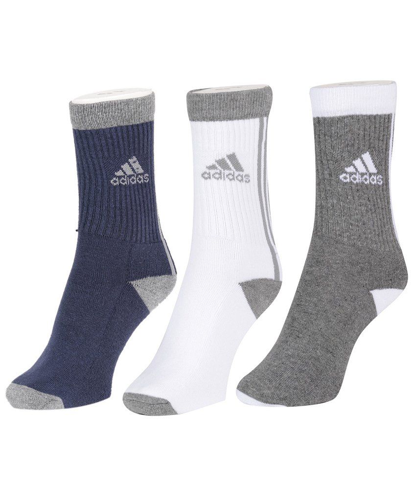 adidas half cushion crew socks