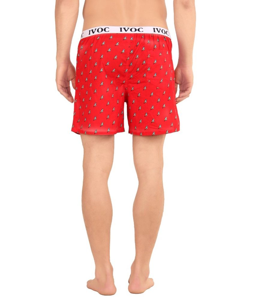 IVoc Red Cotton Underwear Buy IVoc Red Cotton Underwear Online at